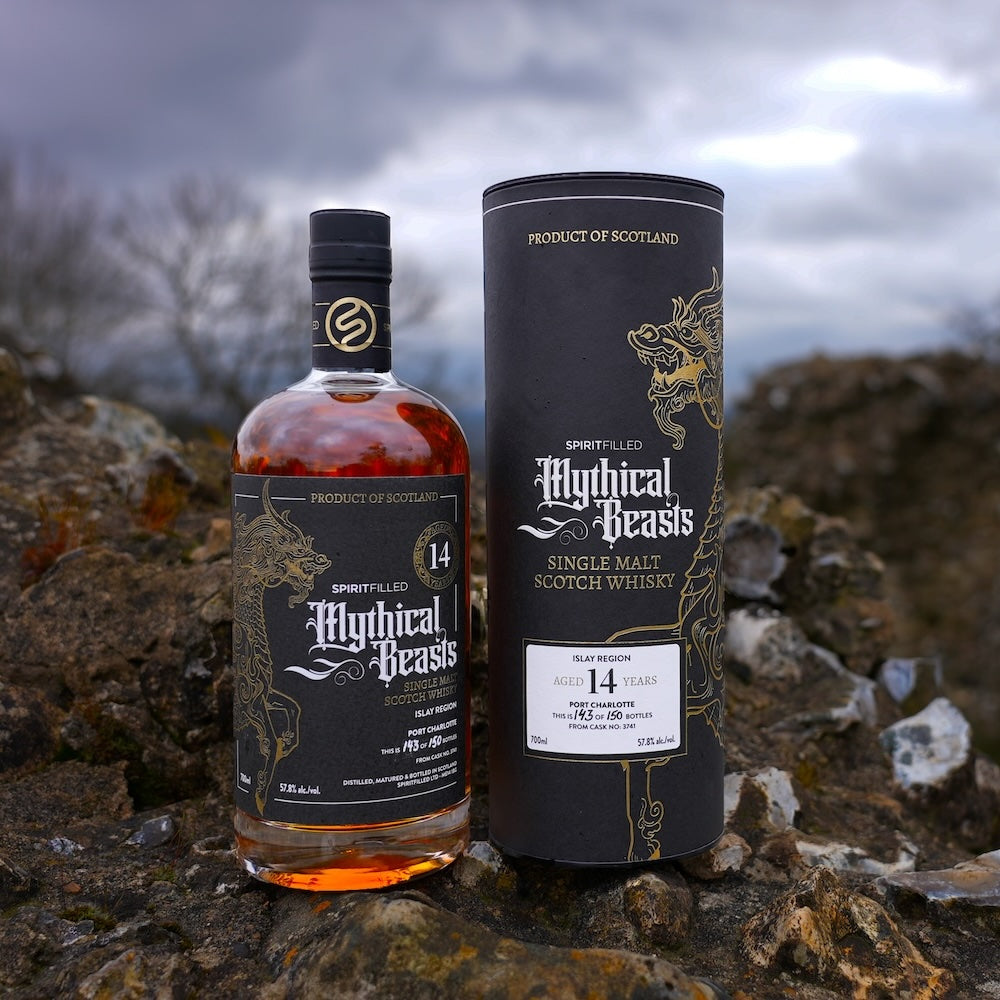 Mythical Beasts Port Charlotte 14 Year Old Whisky