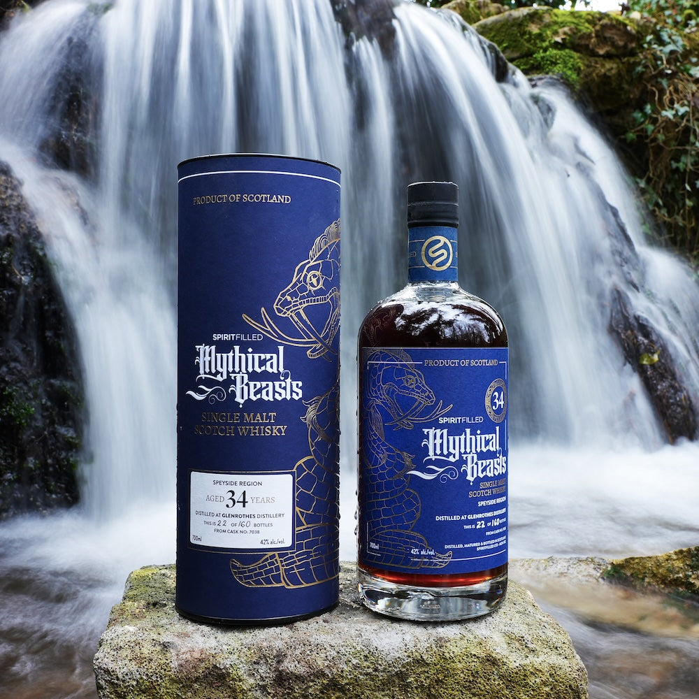 Mythical Beasts Glenrothes 34 Year Old Whisky