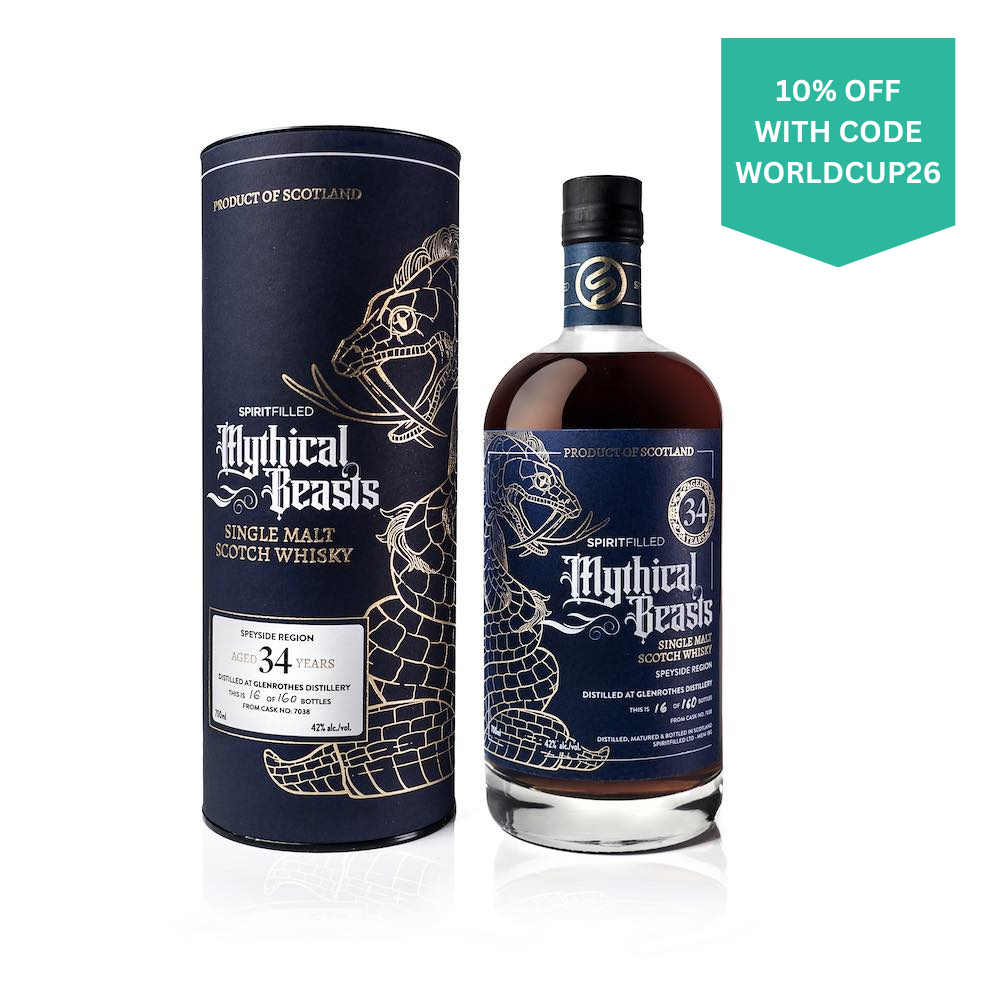Mythical Beasts Glenrothes 34 Year Old Whisky
