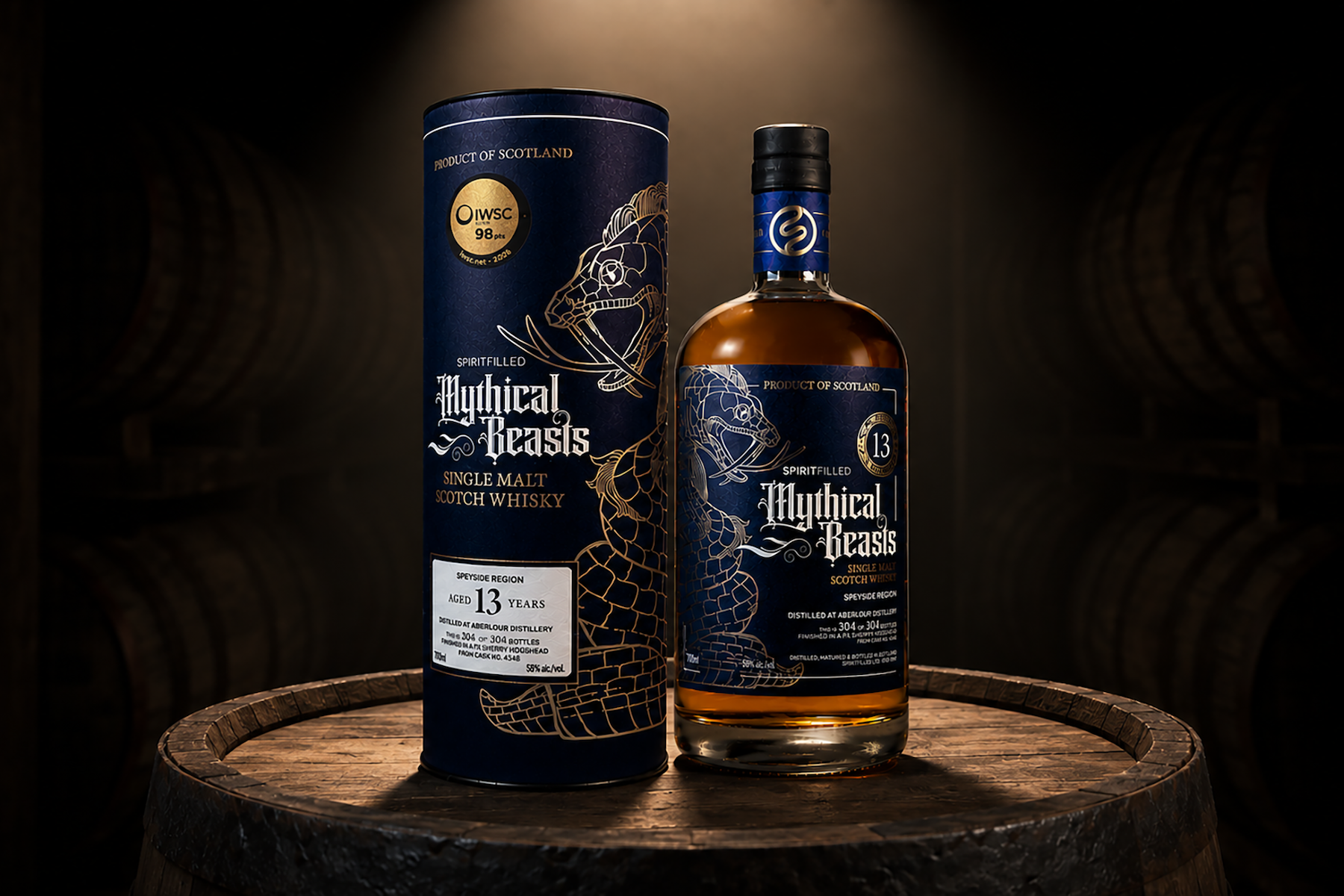 Aberlour 13 Year Old Awarded Gold Outstanding at IWSC 2026