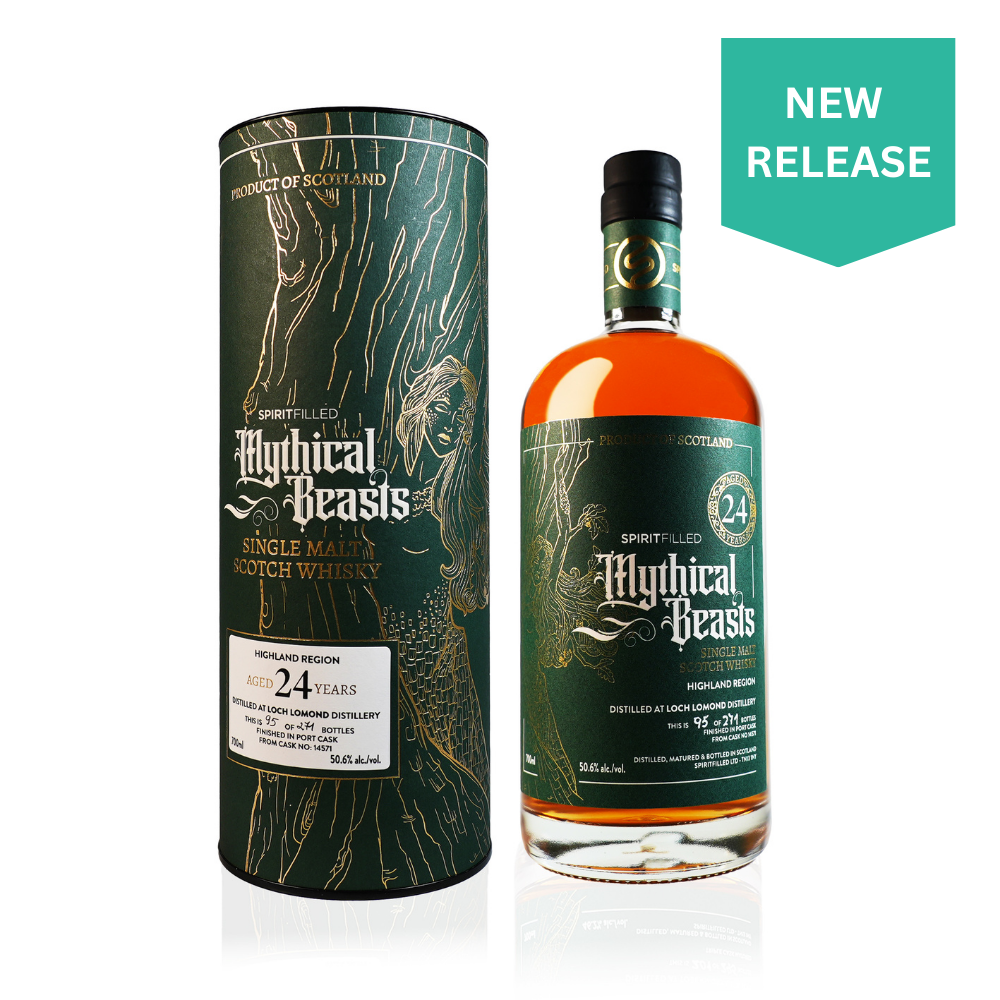 Mythical Beasts Loch Lomond 24 Year Old Whisky