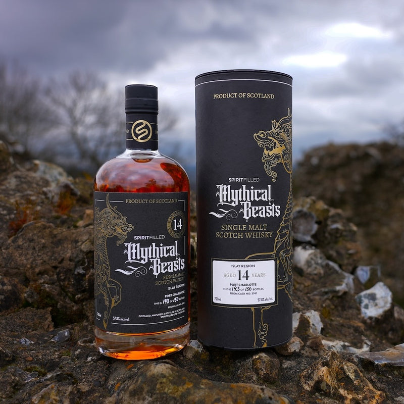 Mythical Beasts Port Charlotte 14 Year Old Whisky