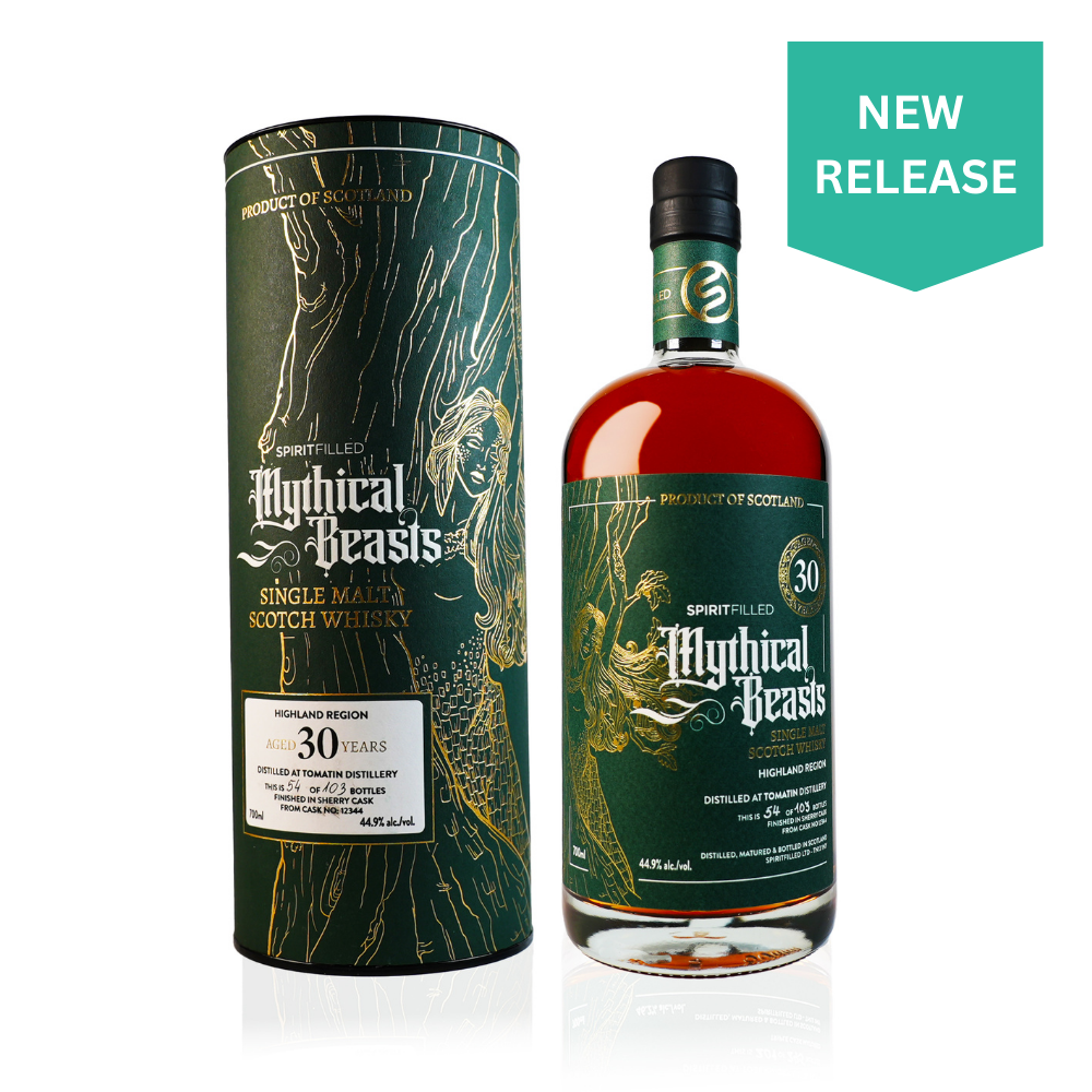 Mythical Beasts Tomatin 30 Year Old Whisky