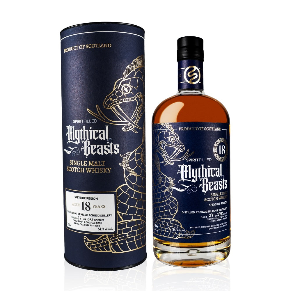 Mythical Beasts Craigellachie 18 Year Old Whisky